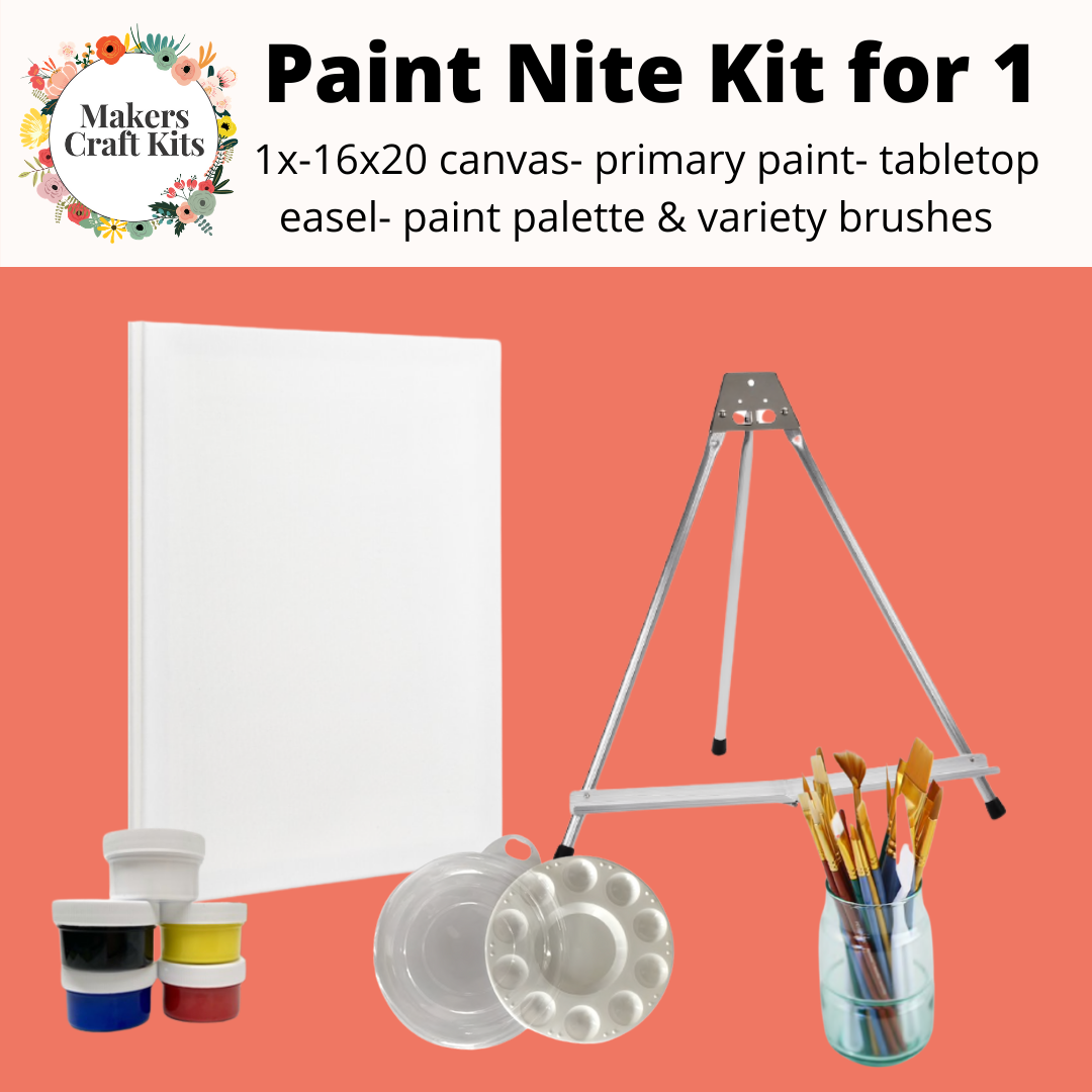 Seascapes Art Resin Gift – Makers Craft & Paint Nite Kits