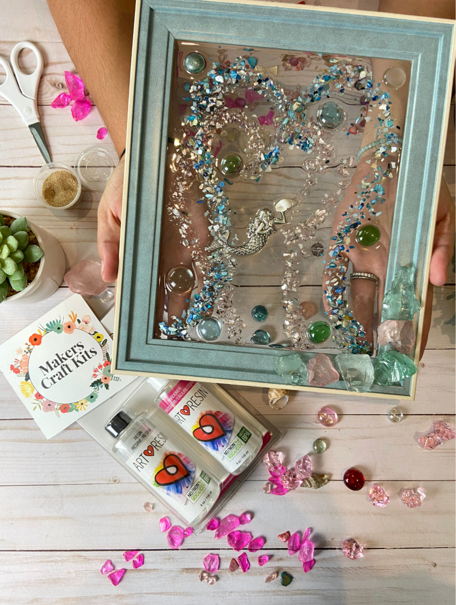 DIY Art Resin Seascape Kit: Surprise Colors Shop choice! – Makers Craft &  Paint Nite Kits