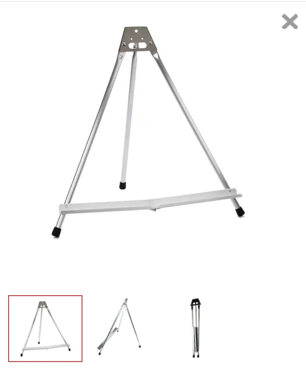 19” Premium Table Top Aluminum Easel – Makers Craft & Paint Nite Kits