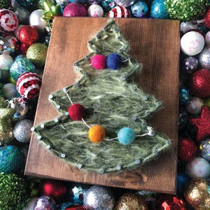 Christmas Tree Mini String Art Kit