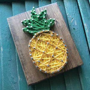 Pineapple Mini String Art Kit - DIY (DIY SHIPS AFTER DECEMBER 20TH)