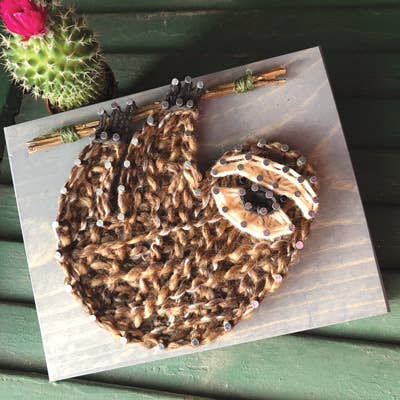 Sloth Mini String Art Kit - DIY