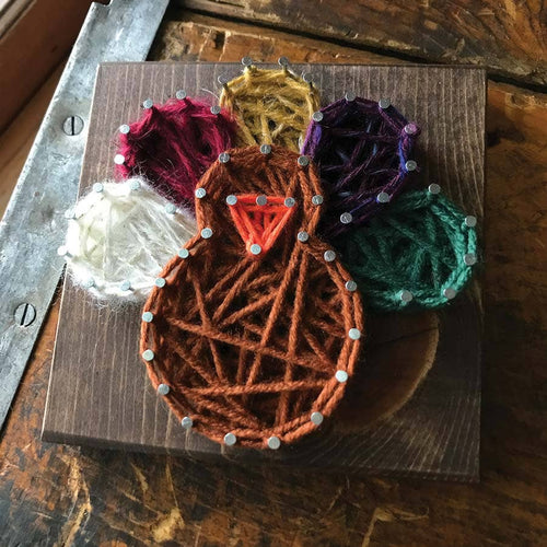 RIXET - String Art Kit for Adults - Rustic Country House String Art DIY  Crafts for Adults - String Craft Kit - DIY String Art Kit - String Art  Craft
