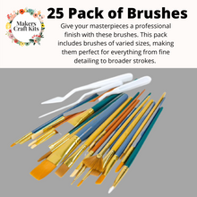 Load image into Gallery viewer, 25 Pack Brush Set
