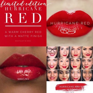 Lipsense: Hurricane Red Liquid Lip Color