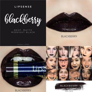Lipsense: Blackberry Liquid Lip Color