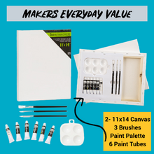 Load image into Gallery viewer, Makers Everyday Value Artist at Home Kit 11x14- Ships Priority
