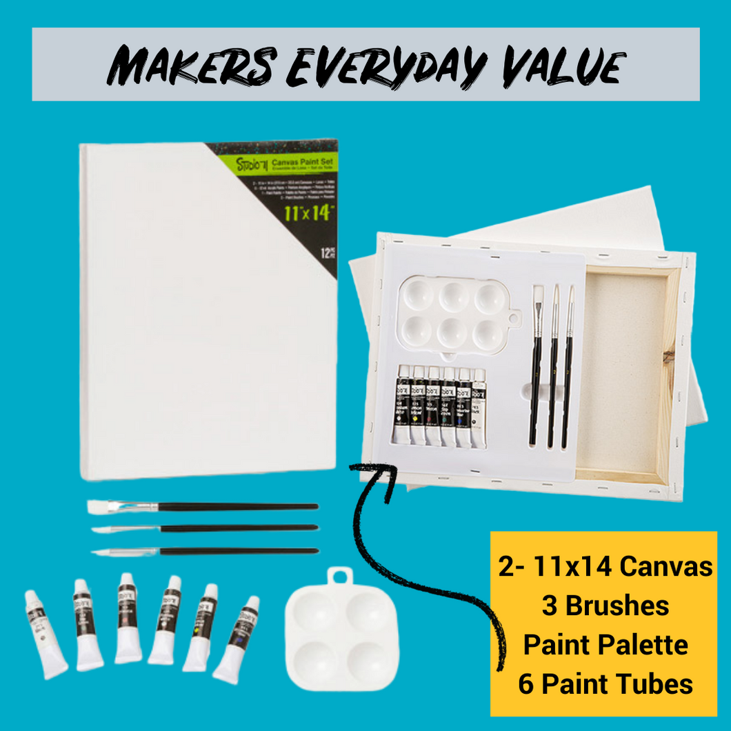 Makers Add on Paint Nite Canvas 16x20