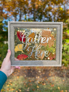 Gather Here- Fallscape Art Resin Kit