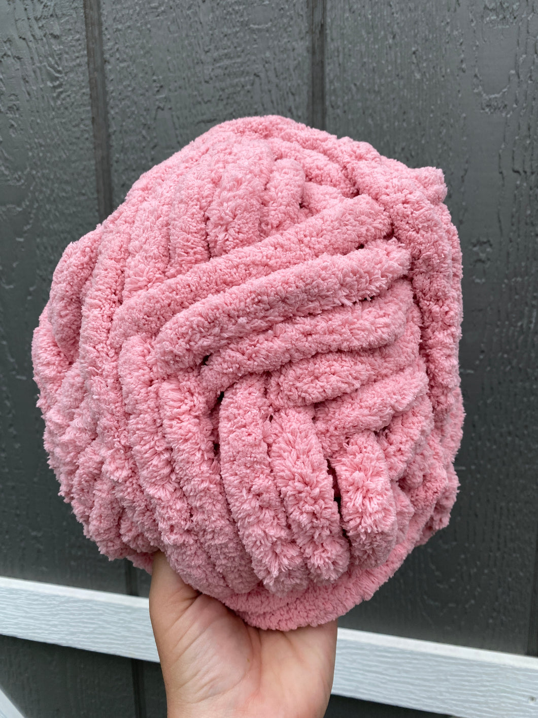 Light Pink Chunky Knit Yarn
