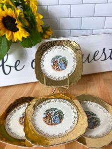 Beauty and the Beast Party Decoration: Set of Prince & Princess Plates