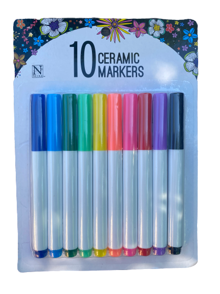 Ceramic Markers Set of 10