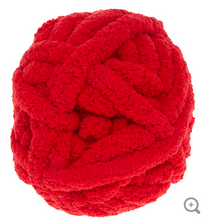 Load image into Gallery viewer, Red Chunky Knit Yarn
