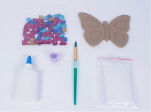 Load image into Gallery viewer, Make a Mosaic- Butterfly Kit
