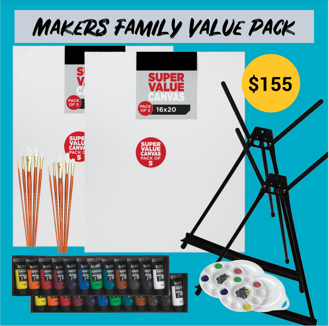 Makers Family Value Paint Nite Kit 16x20