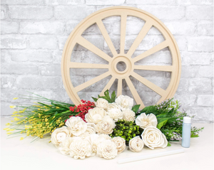 Sola Flower - Spring Wagon Wheel