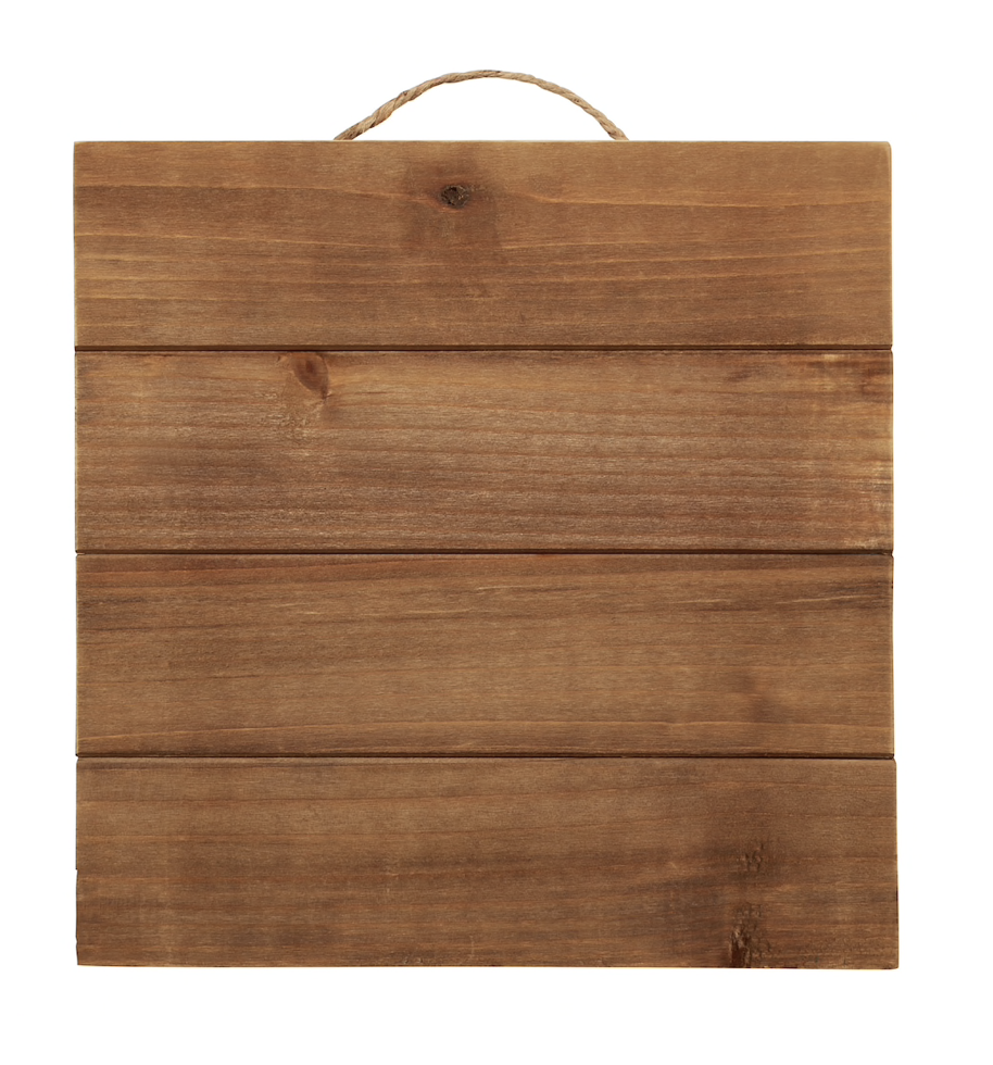 10x10 Wood Pallet Plaque with Jute Hanger