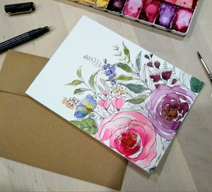 Watercolor Card Making Kit