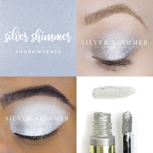 Shadowsense: Silver Shimmer Liquid Eyeshadow