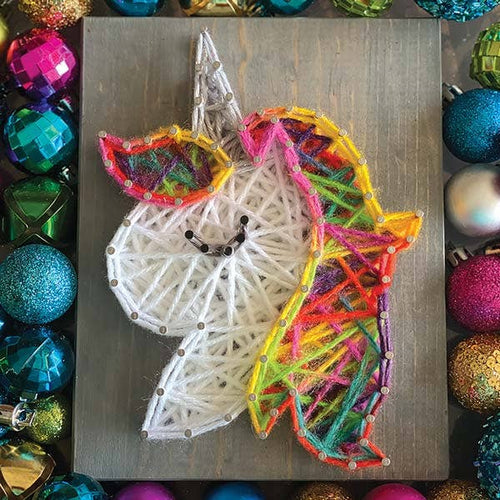 Llama Mini String Art Kit - DIY – Makers Craft & Paint Nite Kits