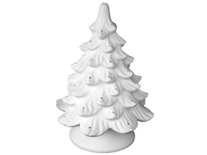 LIGHT UP- Ceramic Christmas Tree- DIY Paint at Home
