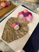Load image into Gallery viewer, Jessie Collection: String Art and Wood Flower Kit
