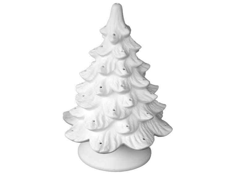 LIGHT UP- Ceramic Christmas Tree- DIY Paint at Home – Makers Craft & Paint  Nite Kits
