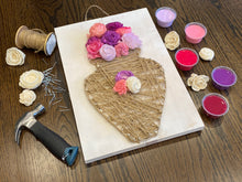 Load image into Gallery viewer, Jessie Collection: String Art and Wood Flower Kit
