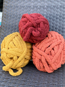 Sunflower Yellow Chunky Knit Yarn