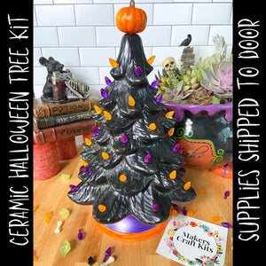 Ceramic Halloween Tree Kit